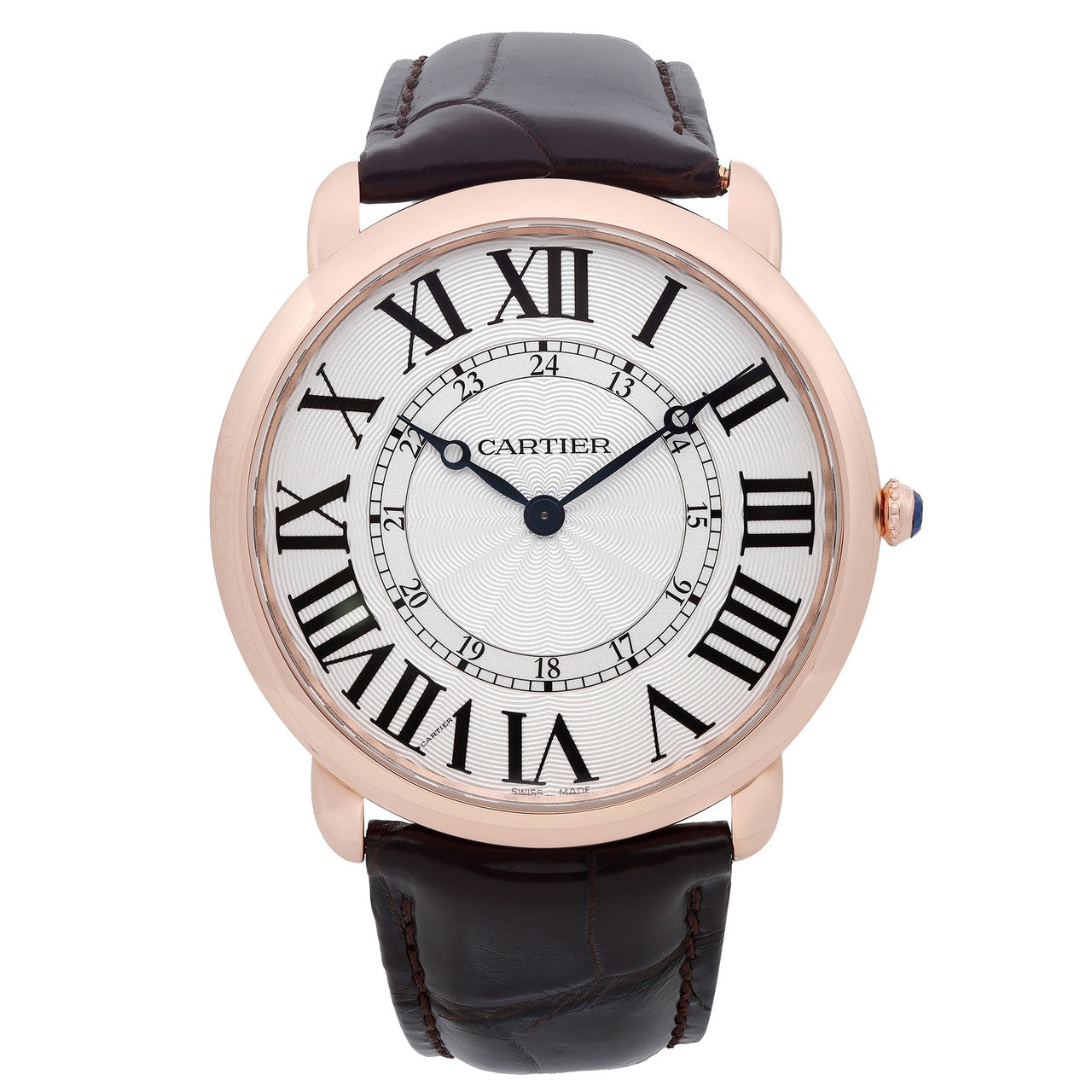 Cartier Ronde Louis Cartier W6801004 Rose Gold Watch