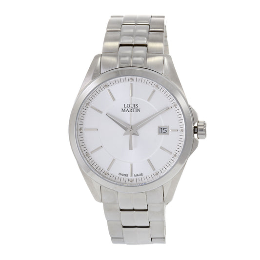 Louis Martin White Dial Automatic Watch