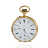 Antique Circa 1890 Patek Philippe 18KT Yellow Gold Jumbo Pocket Watch
