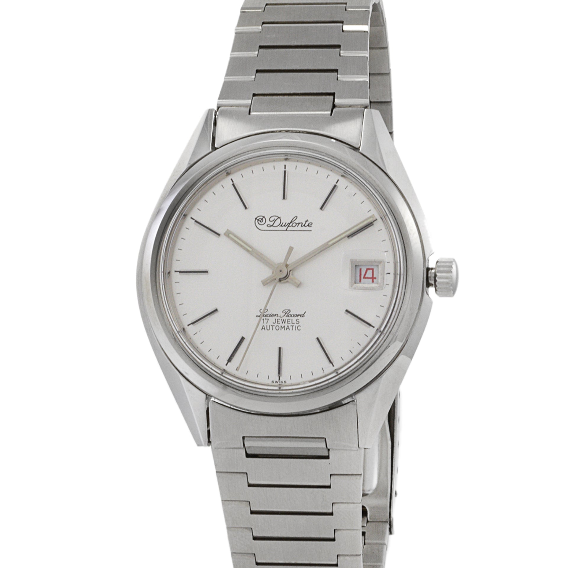 Lucien Piccard Dufonte Calatrava Watch with Date
