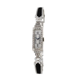Royce Platinum and Diamond Cocktail Watch
