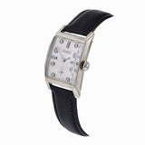 Vintage 1950's Longines 14KT White Gold Diamond Dial Watch