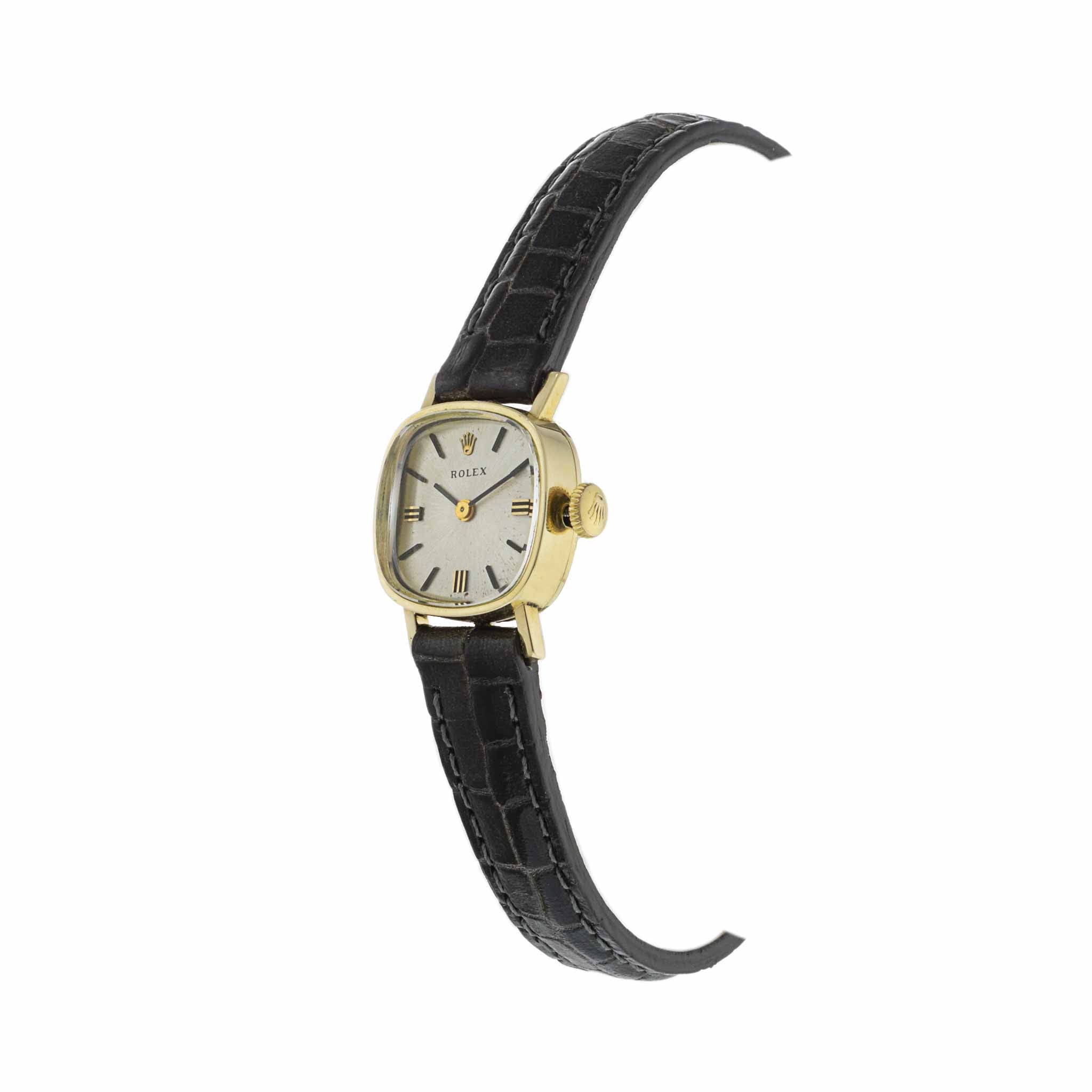 Rolex Cocktail Watch 14K Yellow Gold Manual Wind