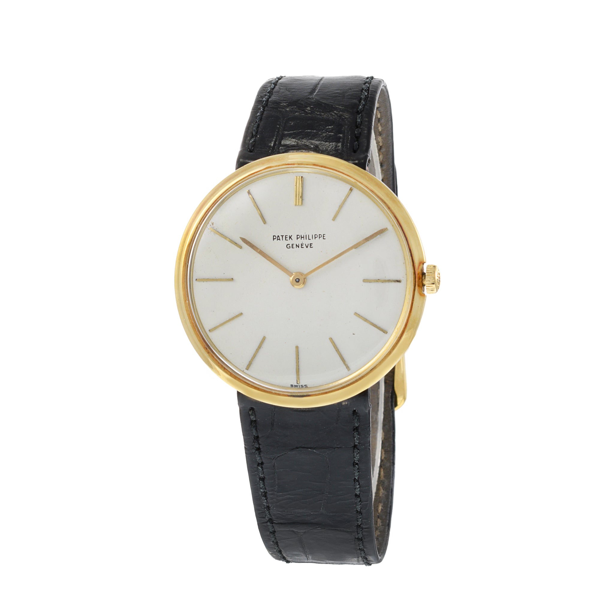 Patek Philippe Calatrava Ref. 2591 18K Yellow Gold Louis Martin Jewelers Rockefeller Center NYC