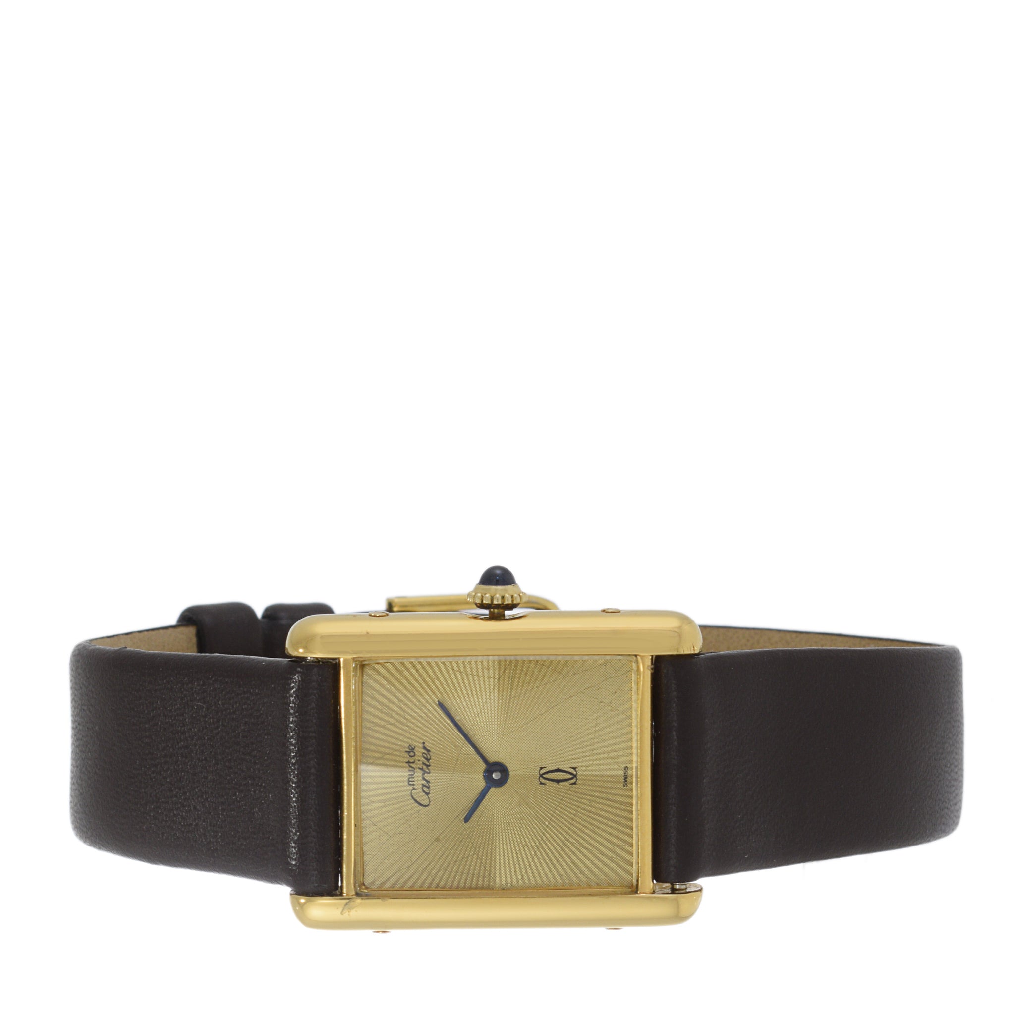 Vintage 1970's-1980's Mechanical Must de Cartier Paris Watch