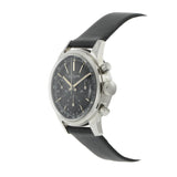 Vintage 1940s Jaeger-LeCoultre Black Dial Chronograph 35.5mm Stainless Steel