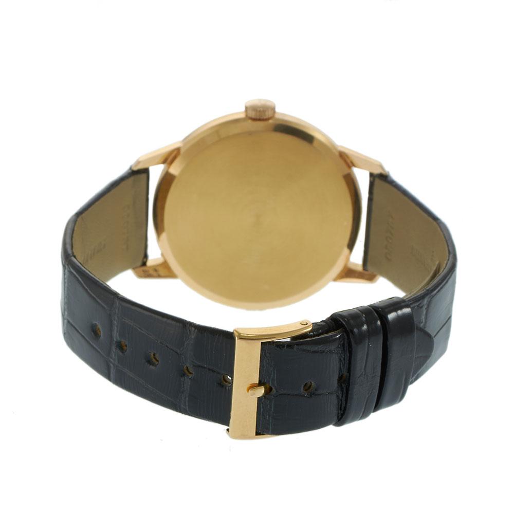 Vintage 1940s Vacheron Constantin 36MM Rose Gold Beige Dial