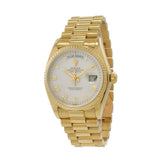 Rolex Day-Date 36MM 18KT Yellow Gold President Ref. 18038 with White Dial