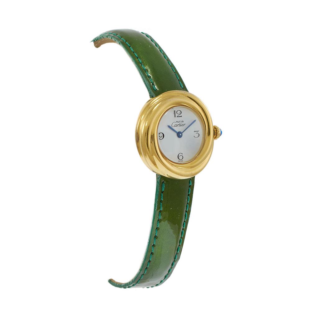 Cartier Must de Cartier Trinity Vermeil 27MM White Dial – Quartz