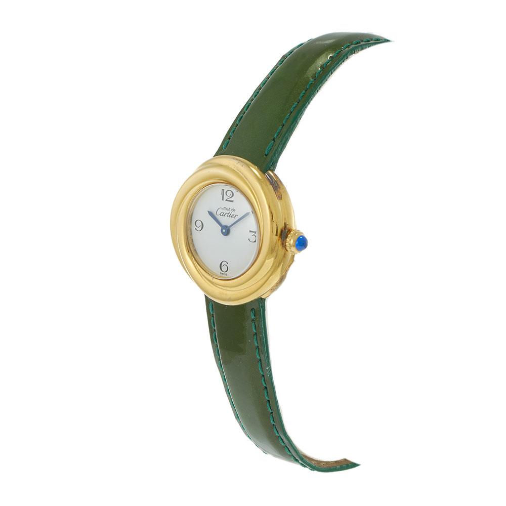 Cartier Must de Cartier Trinity Vermeil 27MM White Dial – Quartz