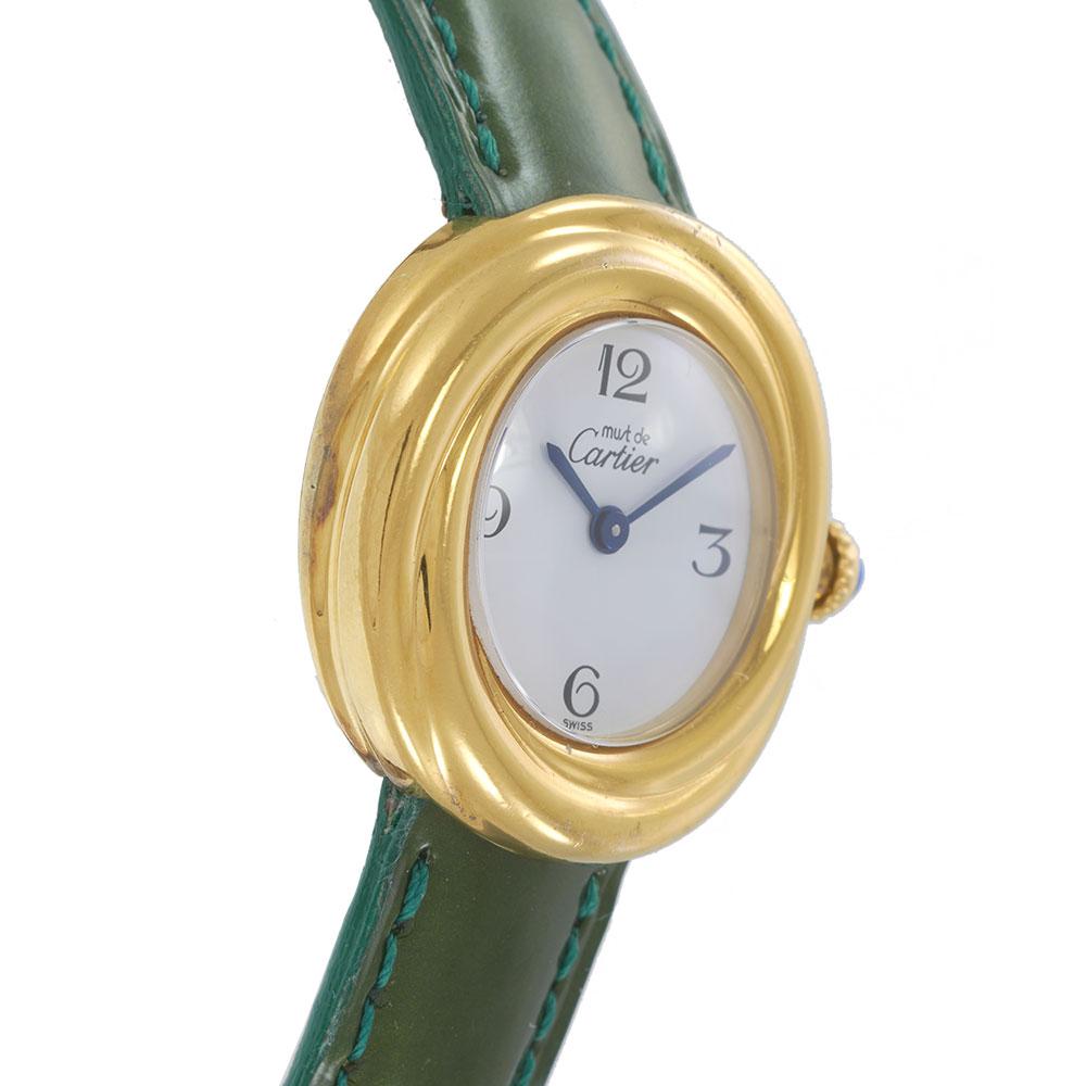 Cartier Must de Cartier Trinity Vermeil 27MM White Dial – Quartz