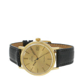 Vintage 1974 Omega 18KT Yellow Gold Gold Dial Automatic