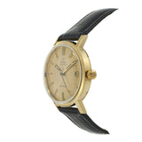 Vintage 1974 Omega 18KT Yellow Gold Gold Dial Automatic