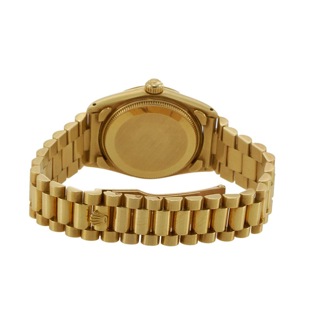 Rolex 31MM 18KT Yellow Gold Datejust Ref. 6827 with Blue Jubilee Dial