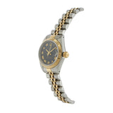 Rolex Lady-Datejust 26MM  Ref. 69173 with Black Textured Dial