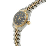 Rolex Lady-Datejust 26MM  Ref. 69173 with Black Textured Dial