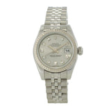 Rolex Datejust 26mm Silver Diamond Dial Ref. 179174