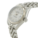 Rolex Datejust 26mm Silver Diamond Dial Ref. 179174