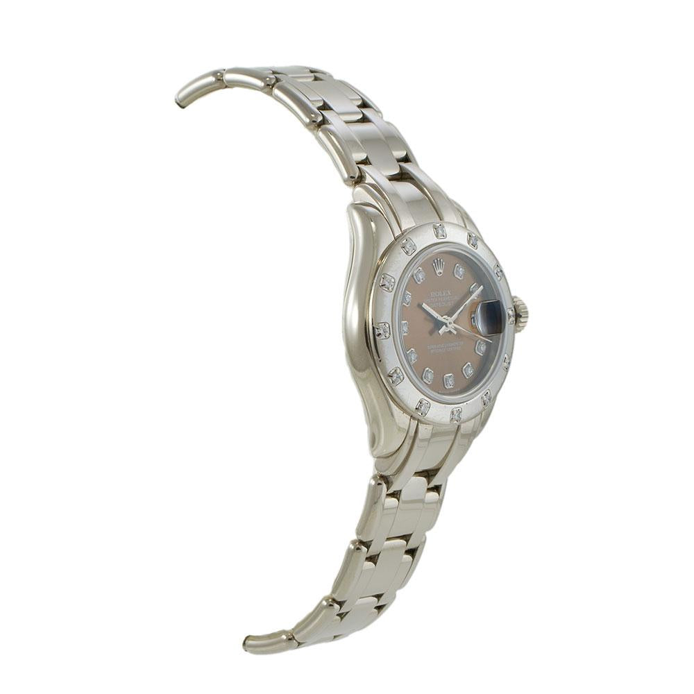 Rolex Lady-Datejust Pearlmaster 80319 Chocolate Diamond Dial