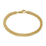 14KT Yellow Gold Franco Chain Bracelet