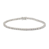 14KT White Gold 1.00ct Diamond Tennis Bracelet