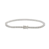 14KT White Gold 1.00ct Diamond Tennis Bracelet
