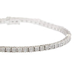 14KT White Gold 1.00ct Diamond Tennis Bracelet