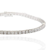 14KT White Gold 1.00ct Diamond Tennis Bracelet
