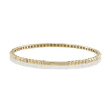 14KT Yellow Gold Diamond Flex Bangle