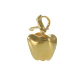 18KT Yellow Gold Vermeil Medium Whole Apple Charm