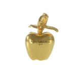 18KT Yellow Gold Vermeil Medium Whole Apple Charm