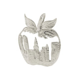 Sterling Silver Big Apple Skyline Charm
