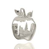 Sterling Silver Big Apple Skyline Charm