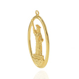 18KT Yellow Gold Vermeil Large Statue of Liberty Charm