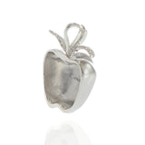 Sterling Silver Large NYC Apple Charm