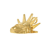 18KT Yellow Gold Vermeil Medium Statue of Liberty Head Charm