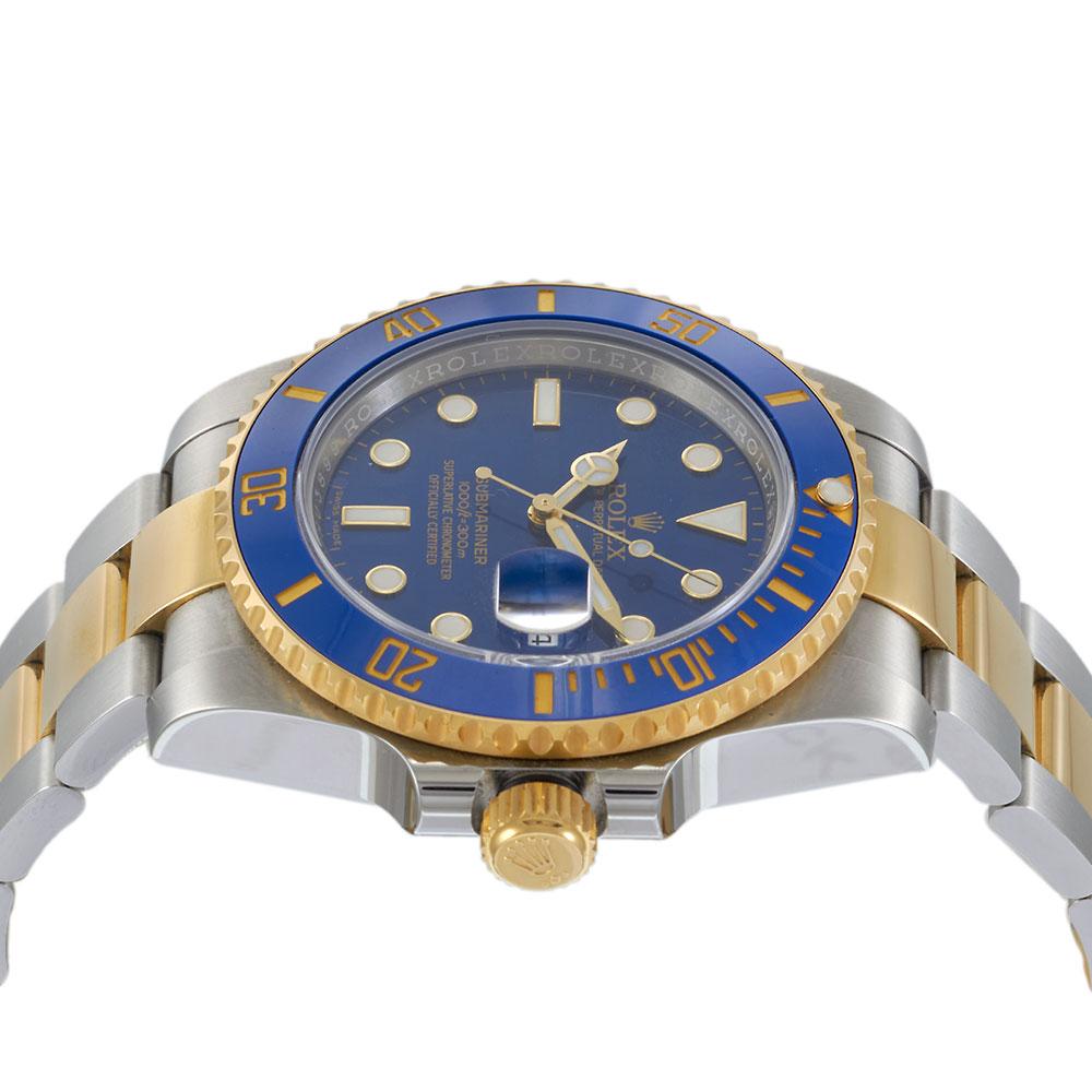 Rolex Submariner 116613LB Blue Dial- Full Set