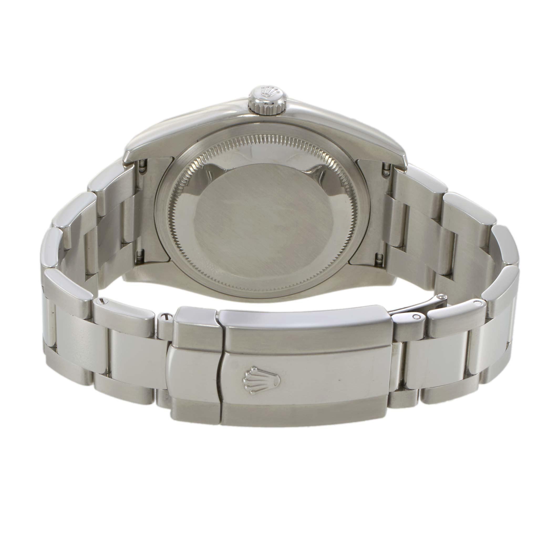 Rolex Datejust 36mm 116234 Tuxedo Index Dial Watch, Papers