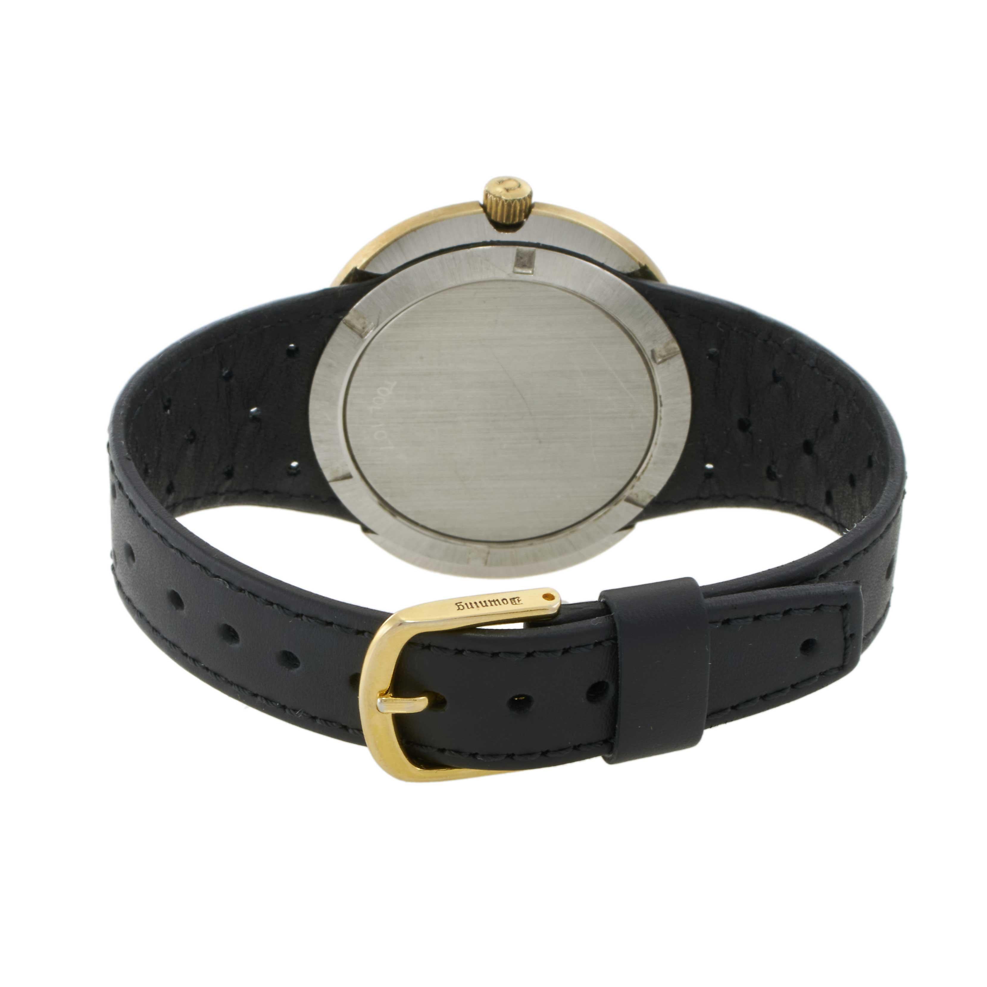 Vintage 1970s Omega Genève Jumbo 40MM Elliptical Automatic