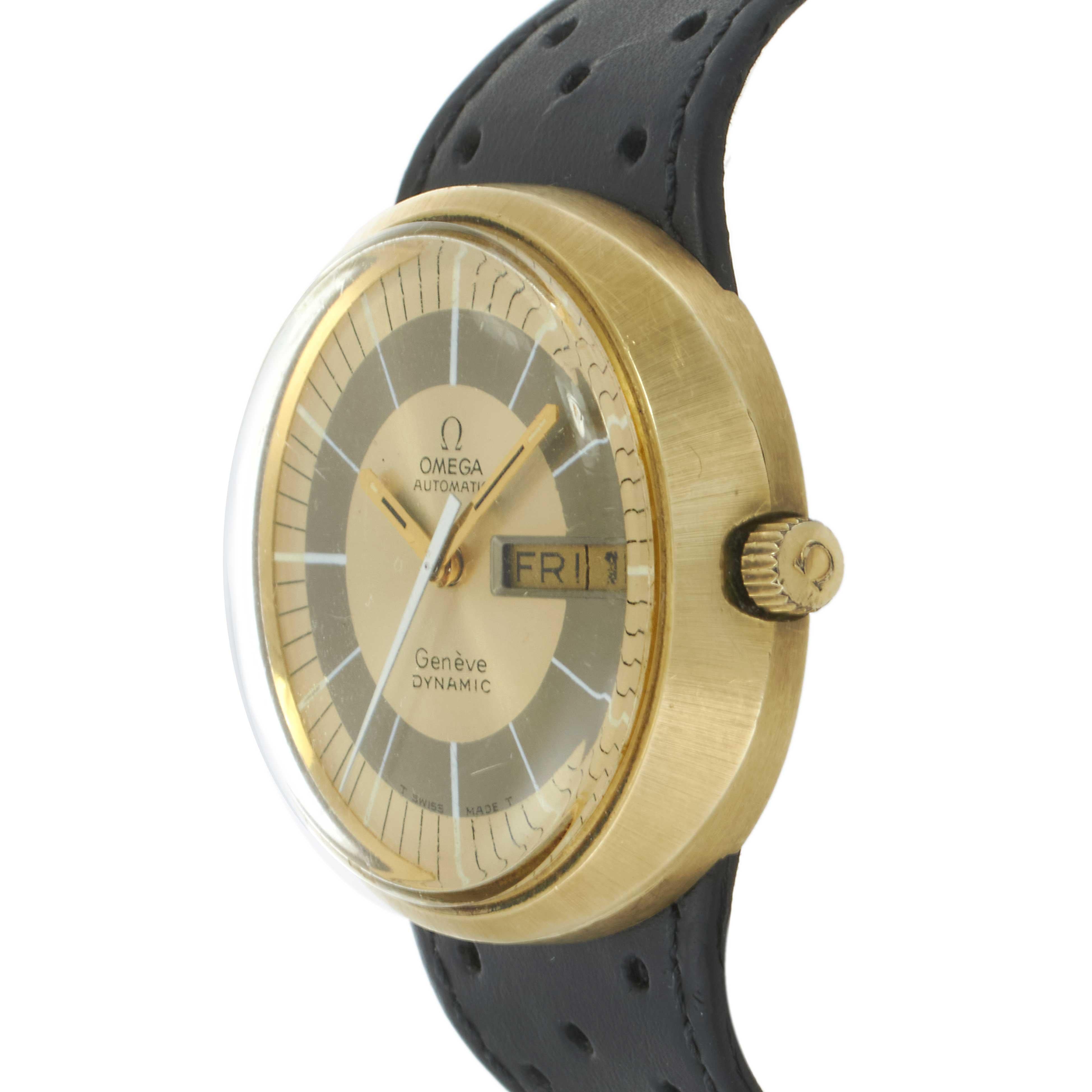 Vintage 1970s Omega Genève Jumbo 40MM Elliptical Automatic