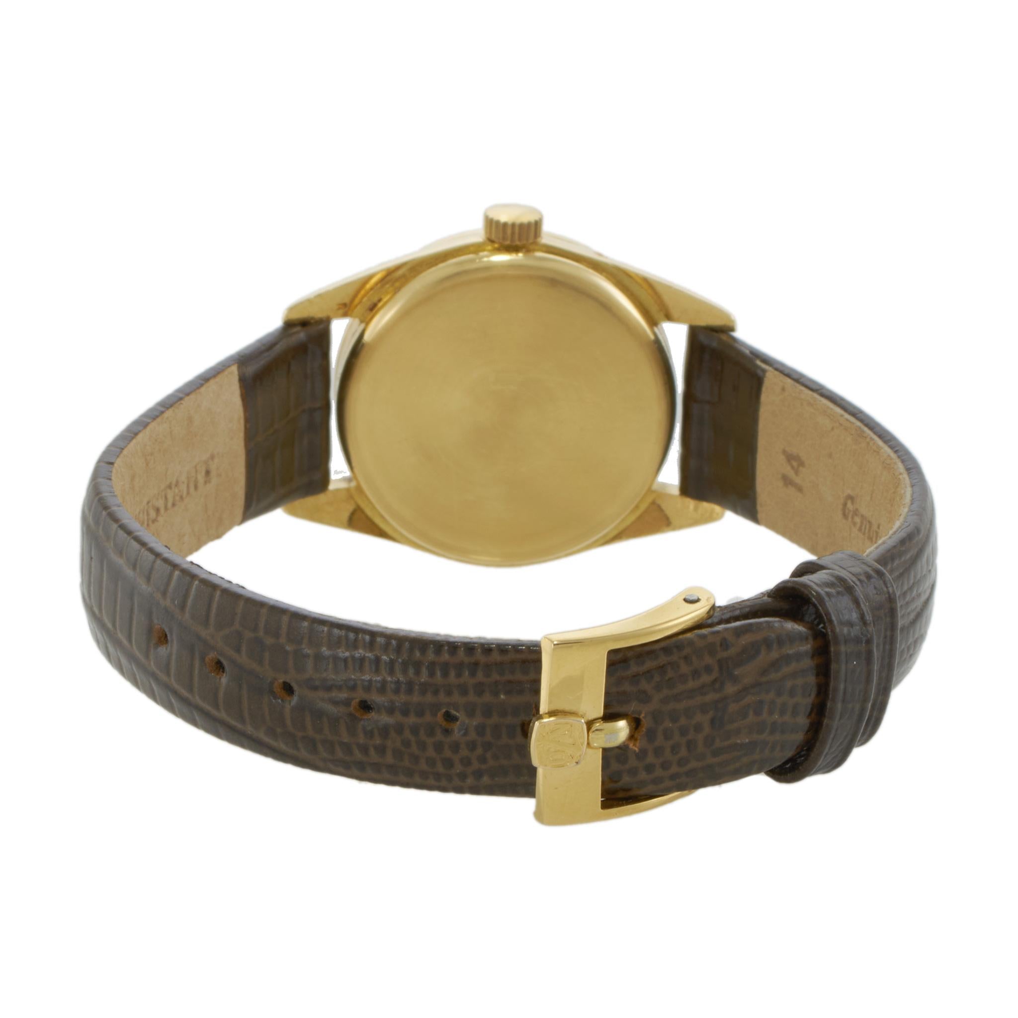 Vintage 1980’s Ulysse Nardin Ref. 311/51 18KT Yellow Gold