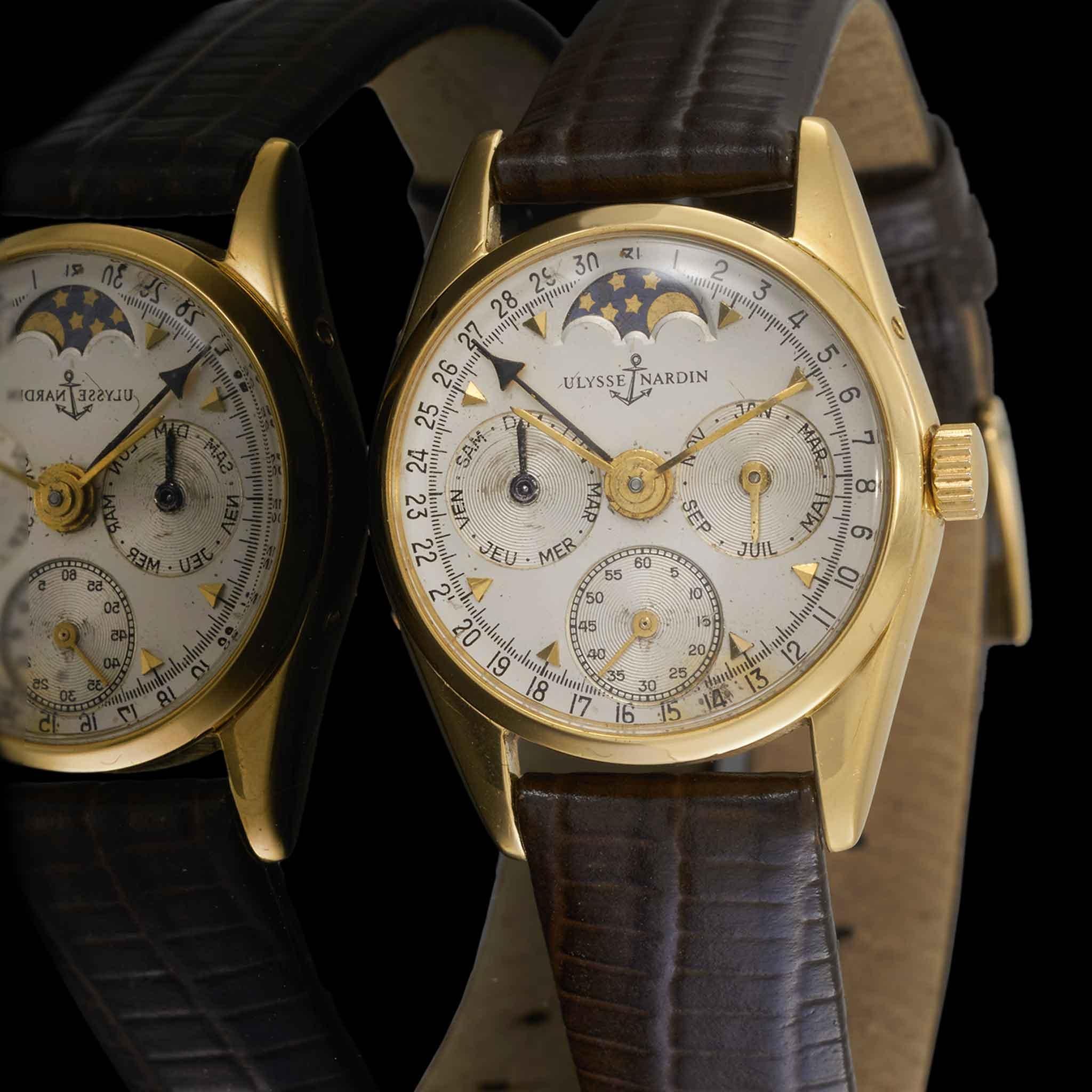 Vintage 1980’s Ulysse Nardin Ref. 311/51 18KT Yellow Gold