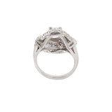 Estate Art Deco Platinum and Diamond Ring