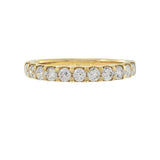 14KT Yellow Gold Prong Set Diamond Band