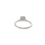 GIA 1.12CT E-VVS2 18kt White Gold Engagement Ring
