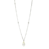 Victorian Era 8.94CT Briolette Diamond Necklace