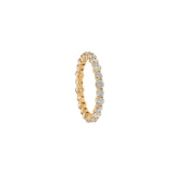 18KT Rose Gold Diamond Eternity Band