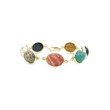 Estate 1950s 14KT Yellow Gold Scarab Bracelet