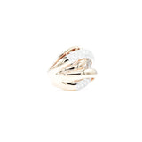 18kt Rose Gold Diamond Multi-Band Ring