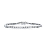14KT White Gold 1.00CT Diamond Tennis Bracelet